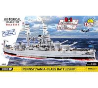 Cobi 4842 - World War Ii - 2 In 1 Arizona + Pennsylvania Exec Edition 2,088 Pcs