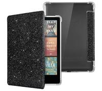 CoBak Case for 7 Inch E-Reader 12th Generation 2024 - All New PU Cover and Clear Soft Silicone Back Cover with Auto Sleep/Wake, Milky Way