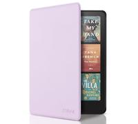 CoBak Case for 7 Inch E-Reader 12th Generation 2024 - PU Leather Smart Cover with Auto Sleep/Wake for Kindle Paperwhite/Kindle Colorsoft/KoBo/Boox, Light Purple