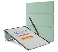 CoBak Case for Remarkable Paper Pro -with Pen Holder, Nibs Storage and Multi-Angle Foldable Stand Feature -Perfect Choice of Remarkable Paper Pro Case with Pen Holder, Agave Green