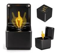 CoBak Fun Gotcha Box, Pop Up Finger Surprise, The Middle Finger | Funny Gag Gift for Birthdays,Halloween, Christmas and White Elephant Gift, 3D Printed Screw Challenge