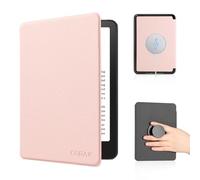 CoBak Magnetic Case for 6" E-Reader 11th Generation 2024 and 2022, Compatible with PopSockets/UGREEN/Anker Magnetic Grip and Stand, Auto Sleep/Wake, Protective Case for Kindle Basic, Pink