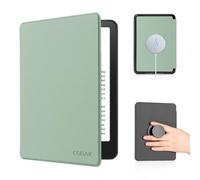 CoBak Magnetic Case for 6" E-Reader 11th Generation 2024 and 2022, Compatible with PopSockets/UGREEN/Anker Magnetic Grip and Stand, Auto Sleep/Wake, Protective Case for Kindle Basic, Agave Green