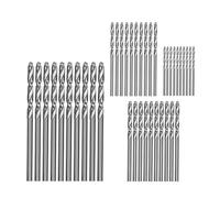 Cobalt Drill Bit Set, 40/50PCS HSS High Speed Steel Twist Drill Bit Set Straight Shank Drill Electric Drill Power Tool Accessories for Woodworking(50PCS)