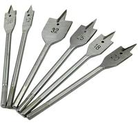 Cobalt Drill Bit Set, Drill Bit 6pcs/lot Wood Flat Drill Sets 10 12 16 18 20 25mm Paddle Flat Wood Boring Drill Bit Set Power Tools