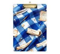 Cobalt Grille With Declaration Elements Personalized Pad Hard Board For First Year Teacher Must Size 9x12