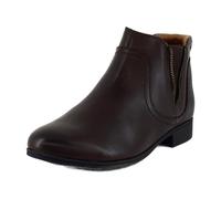 Cobb Hill Crosbie Gore Boot Women's Boot, Brown Leather, 9 UK Wide