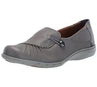 Cobb Hill Women's Paulette Ballet Flat, Grey Leather, 8 UK