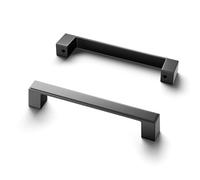 Cobbe 10 Pack Matte Black 5 Inch Kitchen Square Cabinet Handles Cabinet Pulls Kitchen Cabinet Hardware Cupboard Drawer Handles Dresser Pulls