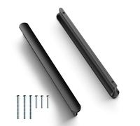Cobbe Elite 10 Pack Elegant Matte Black Cabinet Pulls, 5 Inch Hole Center, Handles for Kitchen Bathroom Cabinets and Drawers