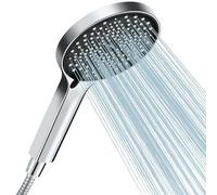 Cobbe Shower Head and Hose, High Pressure Shower Heads with 3 Spray Modes, Water Saving Shower Head, Large Powerful Shower Head Set for Low Water Pressure