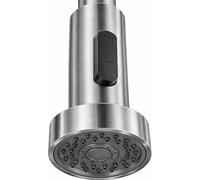 Cobbe Spring Kitchen Sink Tap Spray Head Replacement, G1/2 Connection, Pull-Out Sprayer Nozzle for Kitchen Sink Tap, Brushed Nickel