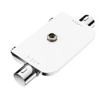 Cobbe Thermostatic Shower Mixer Tap, Three-Function Water Outlet Switching, 38℃ Thermostatic Anti-Scald Wall Mounted Valve All-Mounted, Shower Mixer Bar for Bathroom (White/Chrome)