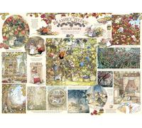 Cobble Hill 1000 Piece Jigsaw Puzzle - Brambly Hedge Autumn Story - Poster Incl