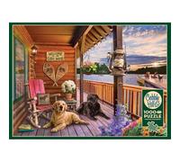 Cobble Hill - 1000 Piece Jigsaw Puzzle - Welcome to the Lake House - Sample Poster Included