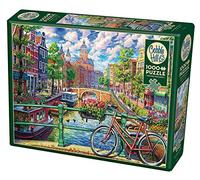 Cobble Hill 1000 Piece Puzzle - Amsterdam Canal - Sample Poster Included