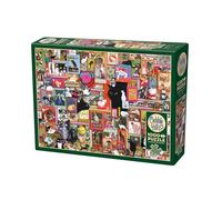 Cobble Hill 1000 Piece Puzzle - Catsville - Sample Poster Included