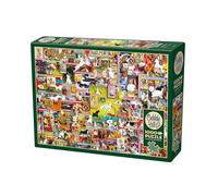 Cobble Hill 1000 Piece Puzzle - Dogtown - Sample Poster Included