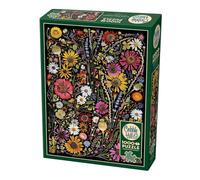 Cobble Hill 1000 Piece Puzzle Flower Press: Happiness-Sample Poster Included, Vibrant Colors