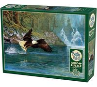 Cobble Hill 1000 Piece Puzzle - Fly Fishing - Sample Poster Included