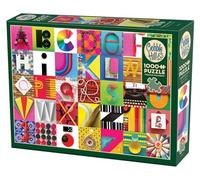 Cobble Hill 1000 Piece Puzzle - Found Alphabet - Sample Poster Included, 26.625" x 19.25"