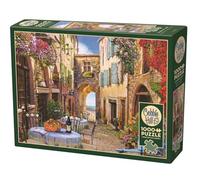 Cobble Hill 1000 Piece Puzzle - French Village - Sample Poster Included