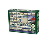 Cobble Hill 1000 Piece Puzzle - Hokusai - Sample Poster Included