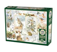 Cobble Hill 1000 Piece Puzzle - Nature Journal: Winter - Sample Poster Included