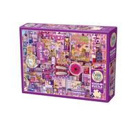 Cobble Hill 1000 Piece Puzzle - Purple - Sample Poster Included