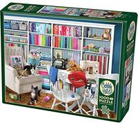 Cobble Hill 1000 Piece Puzzle - Sewing Room - Sample Poster Included