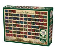 Cobble Hill 1000 Piece Puzzle - Tartans of Scotland - Sample Poster Included