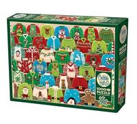 Cobble Hill 1000 Piece Puzzle - Ugly Xmas Sweaters - Sample Poster Included