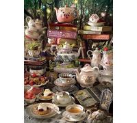 Cobble Hill 1000 Piece Puzzle - We're All Mad Here - Sample Poster Included