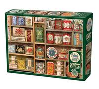 Cobble Hill Jigsaw Puzzle – Vintage Tins – 1000 Pieces – Sample Poster Included