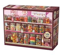 Cobble Hill 2000 Piece Puzzle - Candy Store - Sample Poster Included