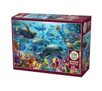 Cobble Hill 2000 Piece Puzzle - Coral Sea - Sample Poster Included