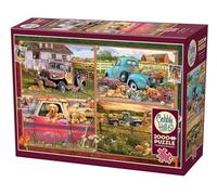 Cobble Hill 2000 Piece Puzzle - It's a Dog's Life - Sample Poster Included