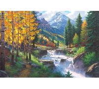 Cobble Hill 2000 Piece Puzzle - Rocky Mountain High - Sample Poster Included