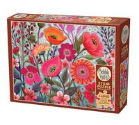Cobble Hill 275 Piece Easy-Handling Puzzle - Shady Garden - Sample Poster Included