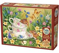Cobble Hill 275 Piece Easy-Handling Puzzle - Tea for Two - Sample Poster Includ