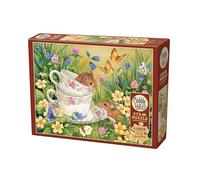Cobble Hill 275 Piece Easy-Handling Puzzle - Tea for Two - Sample Poster Included