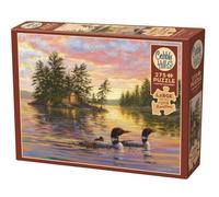 Cobble Hill 275 Piece Easy-Handling Puzzle - Tranquil Evening - Sample Poster Included