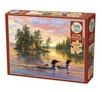 Cobble Hill 275 Piece Easy-Handling Puzzle - Tranquil Evening - Sample Poster Included