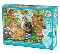 Cobble Hill - 350 Piece Puzzle - Under The Cherry Tree - Sample Poster Included