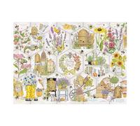 Cobble Hill 500 Piece Puzzle - Busy as a Bee - Sample Poster Included