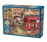 Cobble Hill 500 Piece Puzzle - Café des Paris - Sample Poster Included