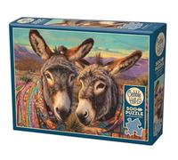 Cobble Hill 500 Piece Puzzle - Dos Burros - Sample Poster Included