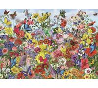 Cobble Hill Butterfly Garden Jigsaw Puzzle (1000 Pieces)