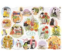 Cobble Hill Cat Thoughts Jigsaw Puzzle (1000 Pieces)