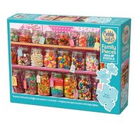 Cobble Hill Family Piece's 350 Puzzle - Candy Counter - Sample Poster Included